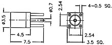 MMCX6251N1-001-3GT30G-50 Str. Jack For Printed Circuits