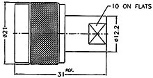 NM-FMEM-NT3G-50 N Plug To FME Plug Adapter　