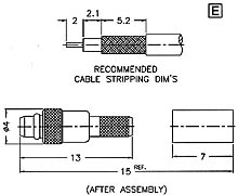 MMCX1121A1-3GT30G-316U-50 Str. Plug