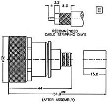 7161111A1-120STS-214U-50 Str. plug