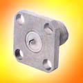 SMA6551C1-3GT50G-0.5-50 Panel mount jack receptacle-4 hole sq flange