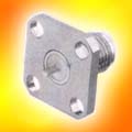 SMA6551G1-3GT50G-50 Panel mount jack receptacle-4 hole sq flange